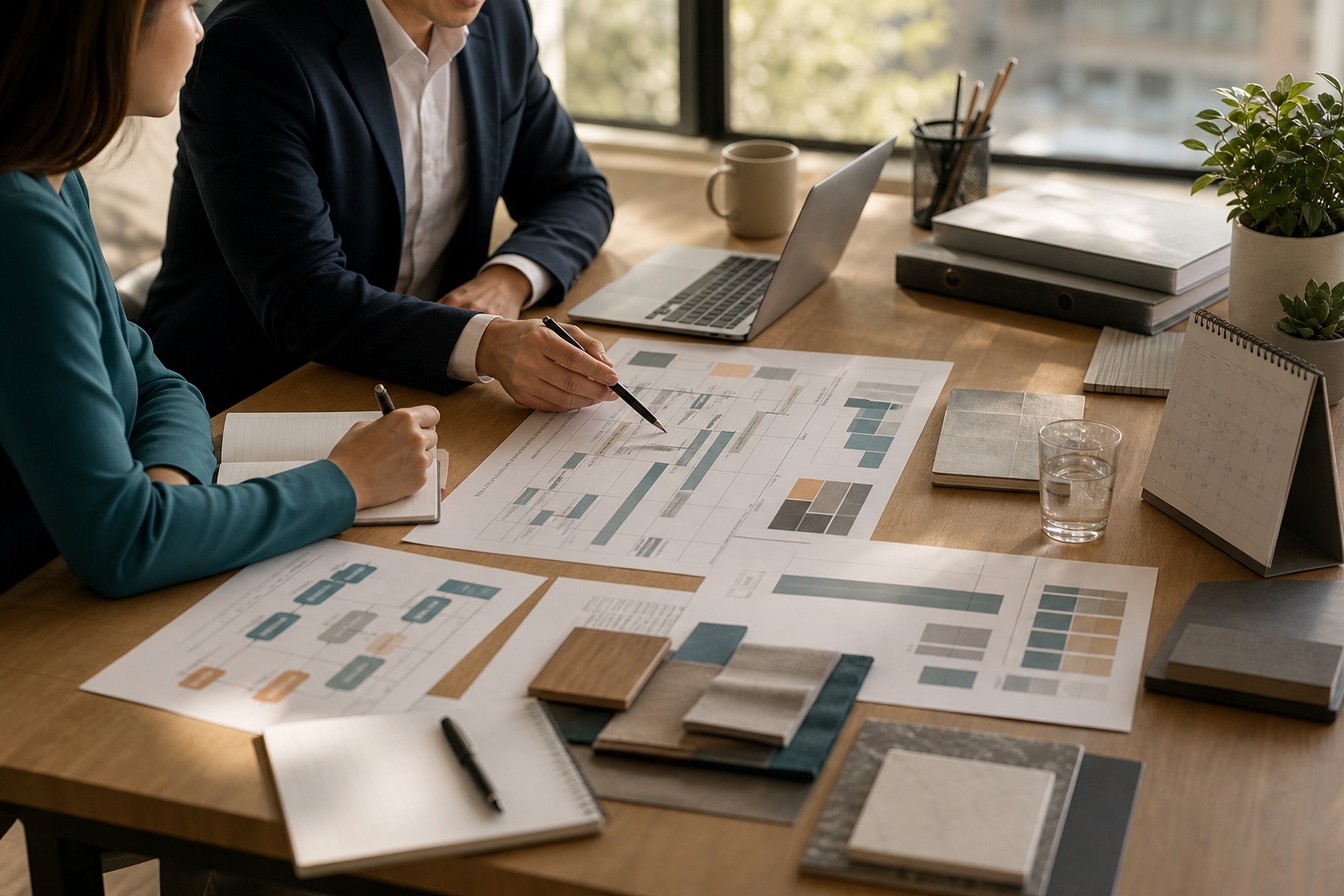Commercial operations planning workspace