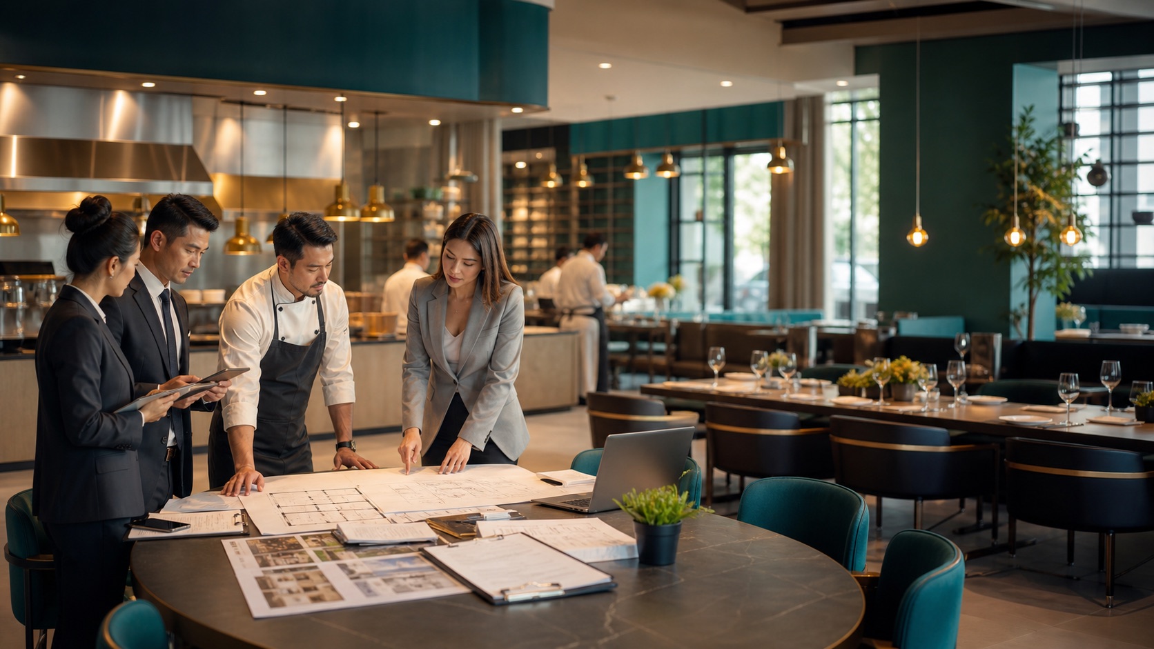 Restaurant management assistance
